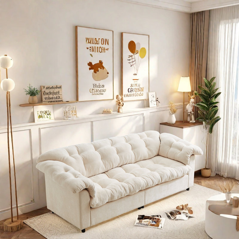 Canapé Chenille, Beige