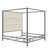 Moyers Upholstered Metal Canopy Bed-643465806-643465801