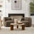Jaydin 34" W Upholstered Swivel Barrel Chair-495801025