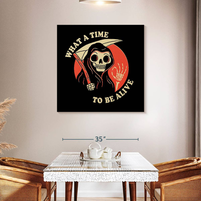 Ketti What A Time To Be Alive, 39" H x 39" W