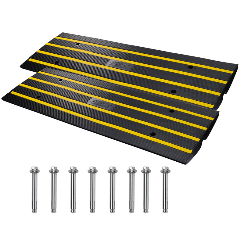 Stellweilan Tessberg Rubber 16'' L Threshold Ramp