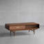 Table basse à texture lisse-109320172