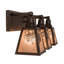 Rustic Lodge 3 - Light Vanity Light
