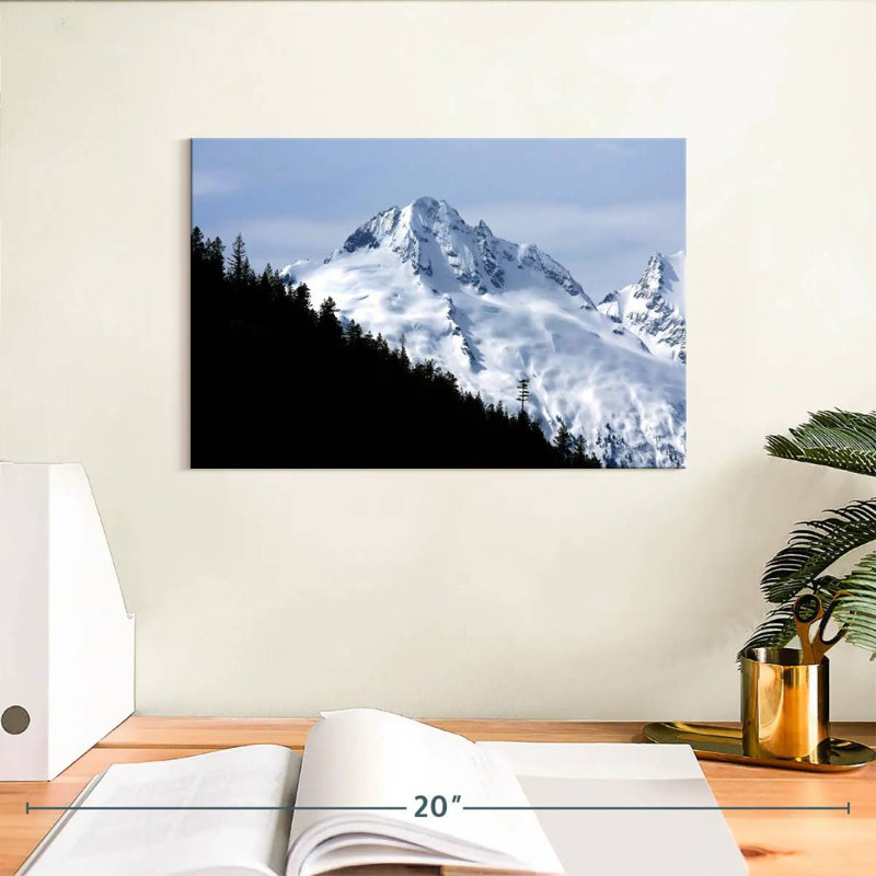 Alvord Snowy Whistler Mountain, H 8 po x l 12 po