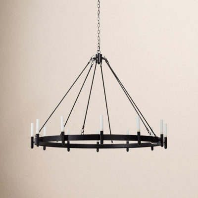 Bryden 12 - Light Metal Dimmable Chandelier