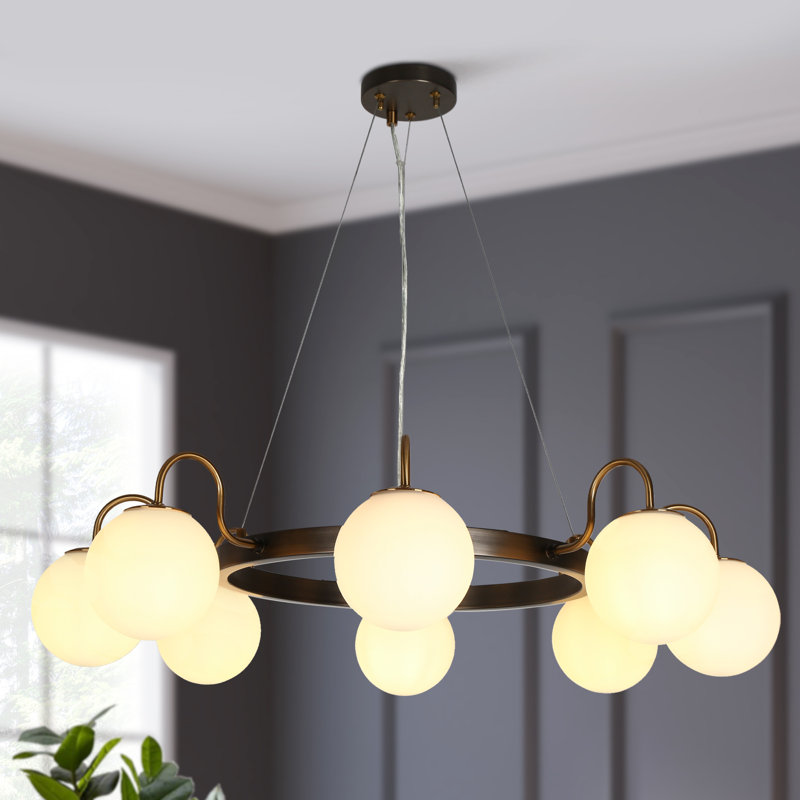 Breeana 8 - Light Dimmable Chandelier