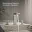 Robinet pour salle de bain à 3 poignées à deux poignées à deux poignées Parallel-126228626-51478293