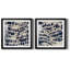 Indigo Markings I - Ensemble de 2 reproductions d'art encadrées-633692421-624898002-563722772