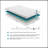 Twin Size Bed Mattress Gel-Infused Memory Foam Mattress, Firm, White, Mattress In A Box-15136635