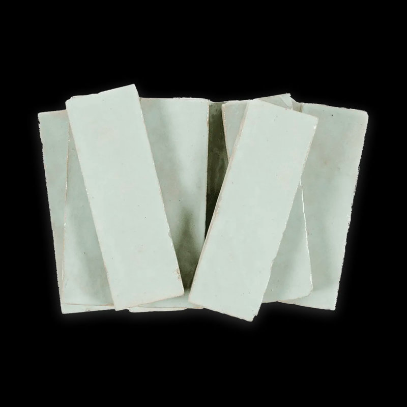 Oasis Zellige Ceramic Wall Tile, 2 in x 6 in