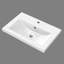Noveta 600 mm Wall Mounted Combined Vanity Unit with Drop In Resin Basin-1774539767