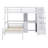 Loft Bed With A Stand-Alone Bed, Storage Staircase, Desk, Shelves And Drawers-1631963548