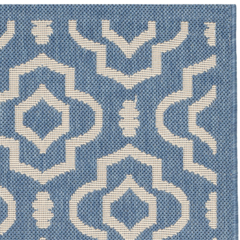 Herefordshire Performance Geometric Indoor/Outdoor Area Rug, Rectangle 2'7" x 5'
