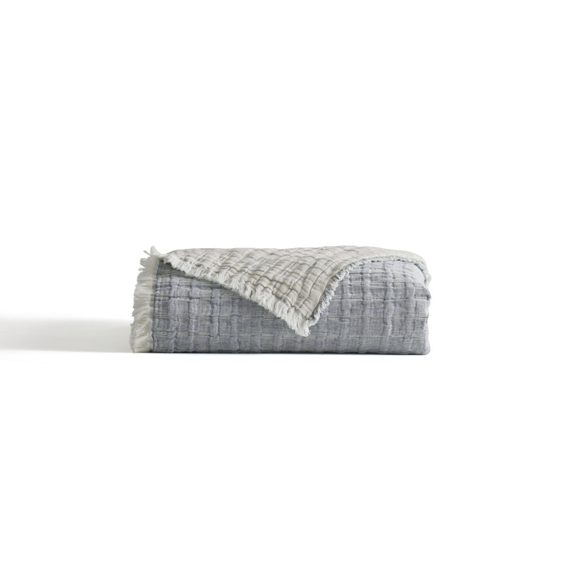 Devon Coverlet, King, Cobalt