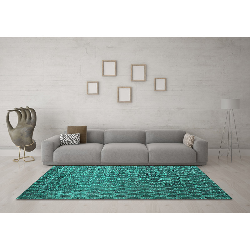 Jaterria Performance Geometric Indoor Rug, Square 6'