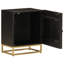 Ashika 40cm W Iron Bedside Table