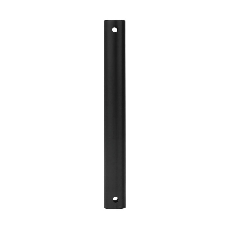 Tige en acier Fandelier, Noir mat, H 4 po x l 1 po x P 1 po