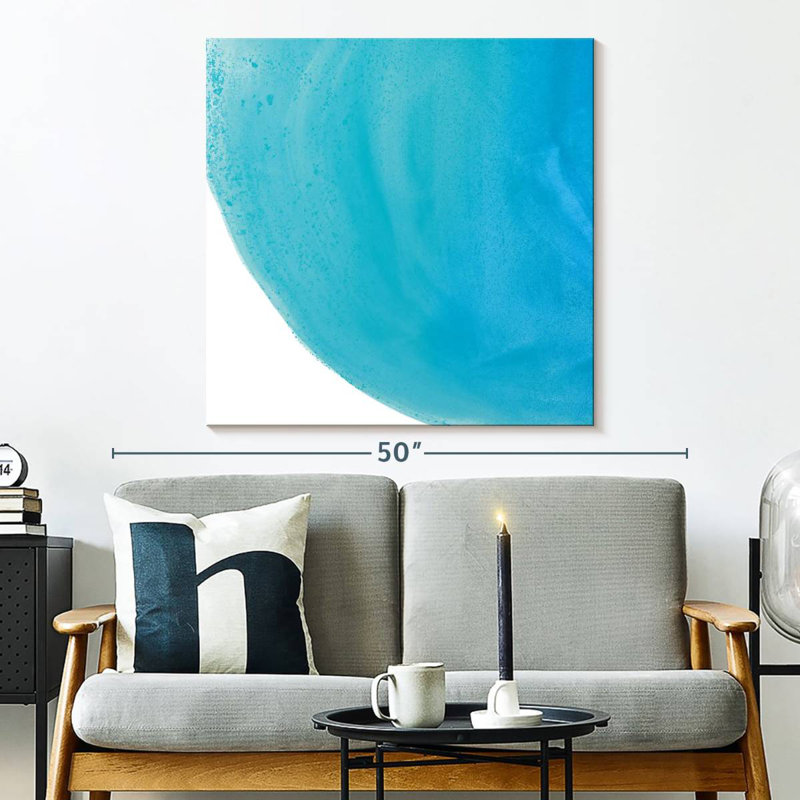 Avery Pools Of Turquoise IV, 33" H x 33" W