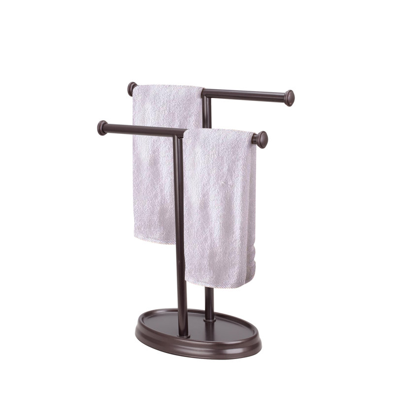Porte-serviettes de comptoir, Bronze huilé