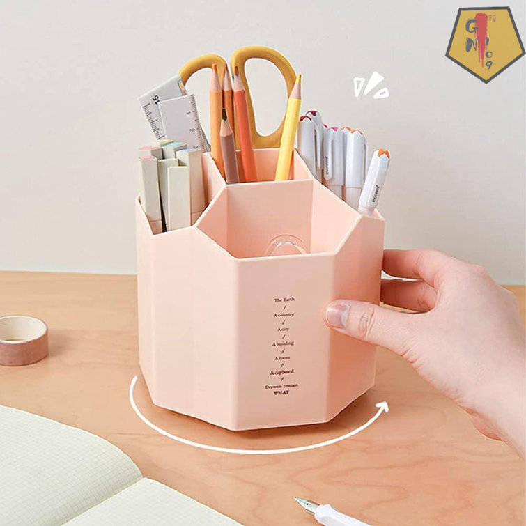 Wholesale Plastic Desktop Pen Caddy For Desk With Drawer Perfect