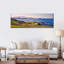 Plage de galets sur toile-914195459