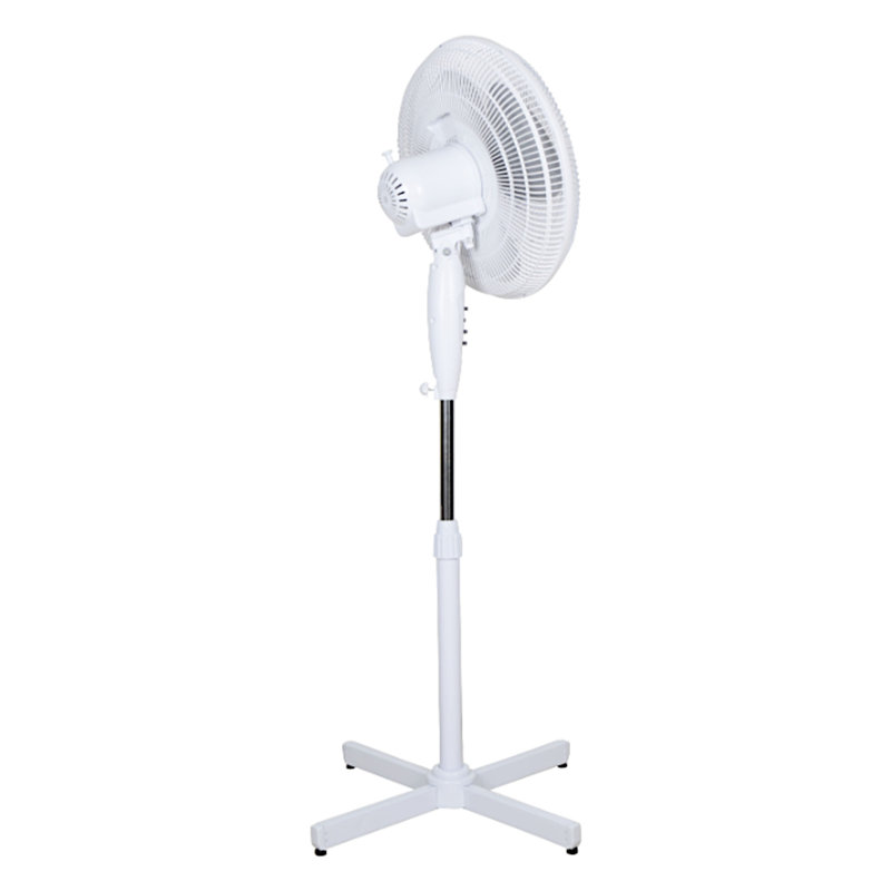 Ventilateur sur socle oscillant 16 po, blanc