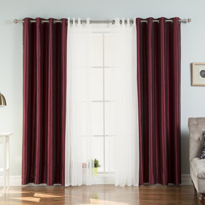 Paire de rideaux isolants avec œillets Styrkar