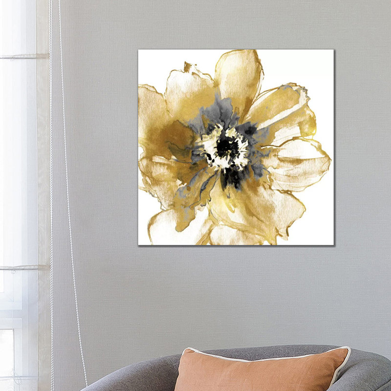 Golden I by Vanessa Austin - Painting on Canvas, Wrapped Canvas, 66.04 cm H x 66.04 cm W x 1.91 cm D