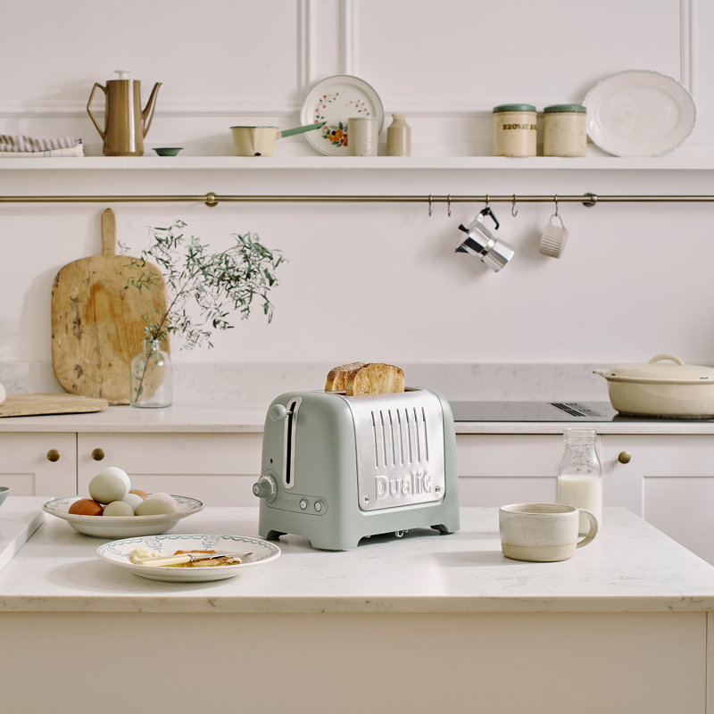 Dualit 2 Slice Lite Toaster - Sage, 2 Slot