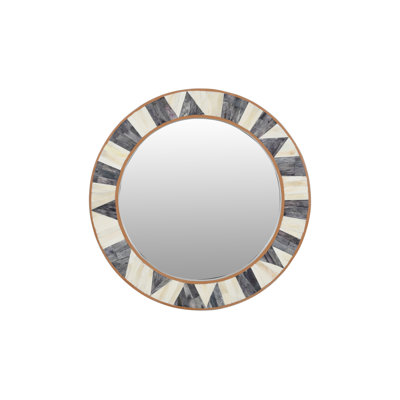 Benni Bone Flat Wall Mirror
