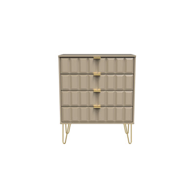 Allem 77cm W 4 - Drawer Chest of Drawers