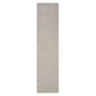 Tapis texturé à franges