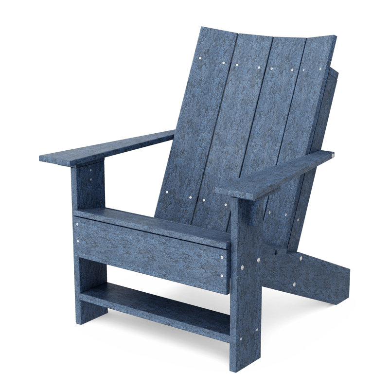 Chaise Adirondack contemporaine, Bleu patriote