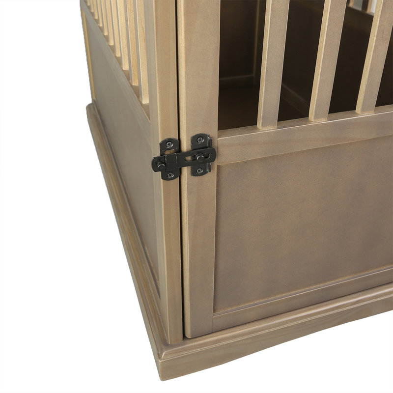 Wood Pet Crate with 1 Door, 29.25" H x 24.00" L x 36.50" D