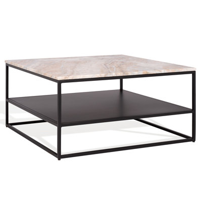 Macklyn Marble Top Coffee Table