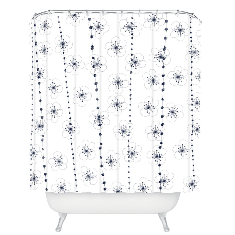 Rideau de douche simple Trenace