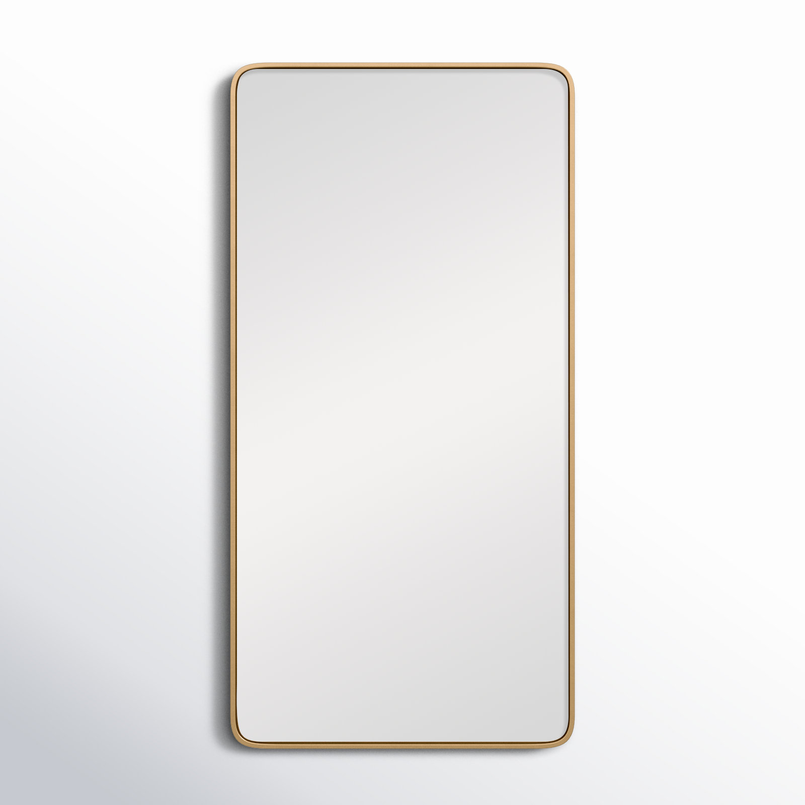 Sabine Accent Mirror, Brass, 36" x 18"