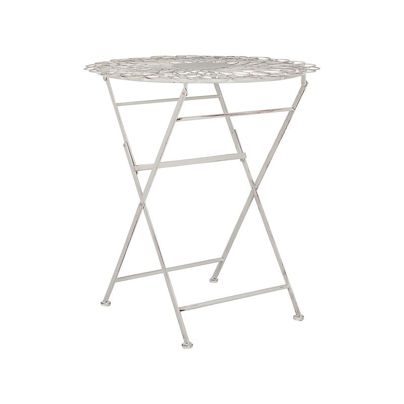 Murchison Round Metal Folding Outdoor Bistro Table , 70cm cm W 70cm cm D