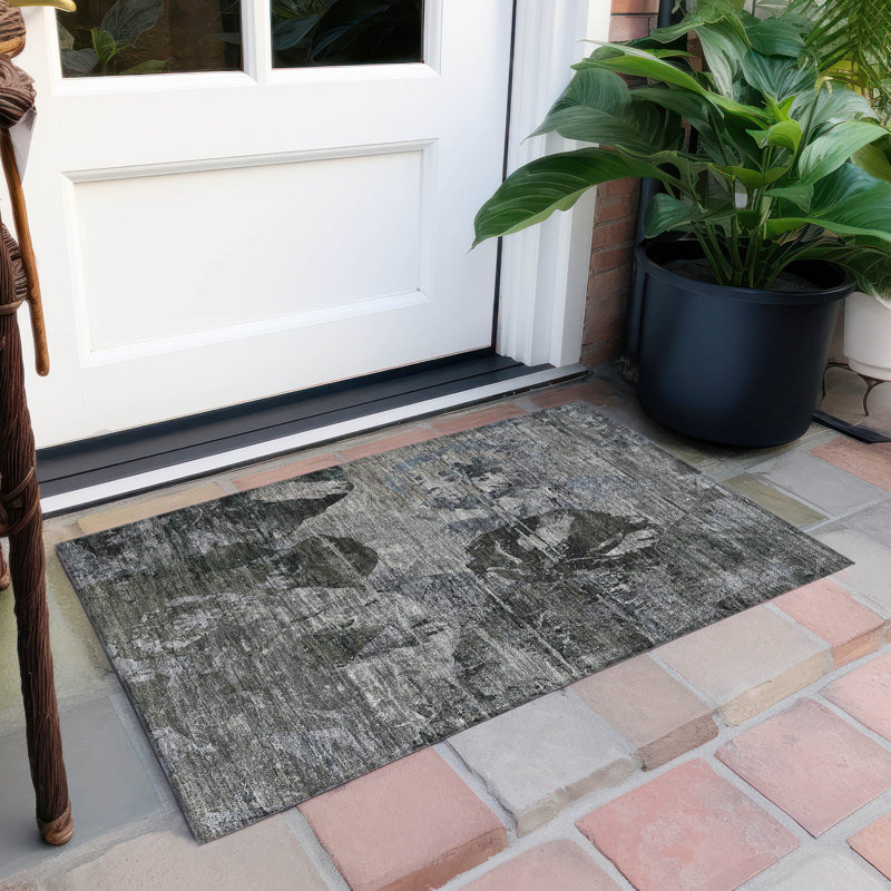 Tapis intérieur / extérieur Fordingbridge, Rectangle 1 pi 8 po x 2 pi 6 po