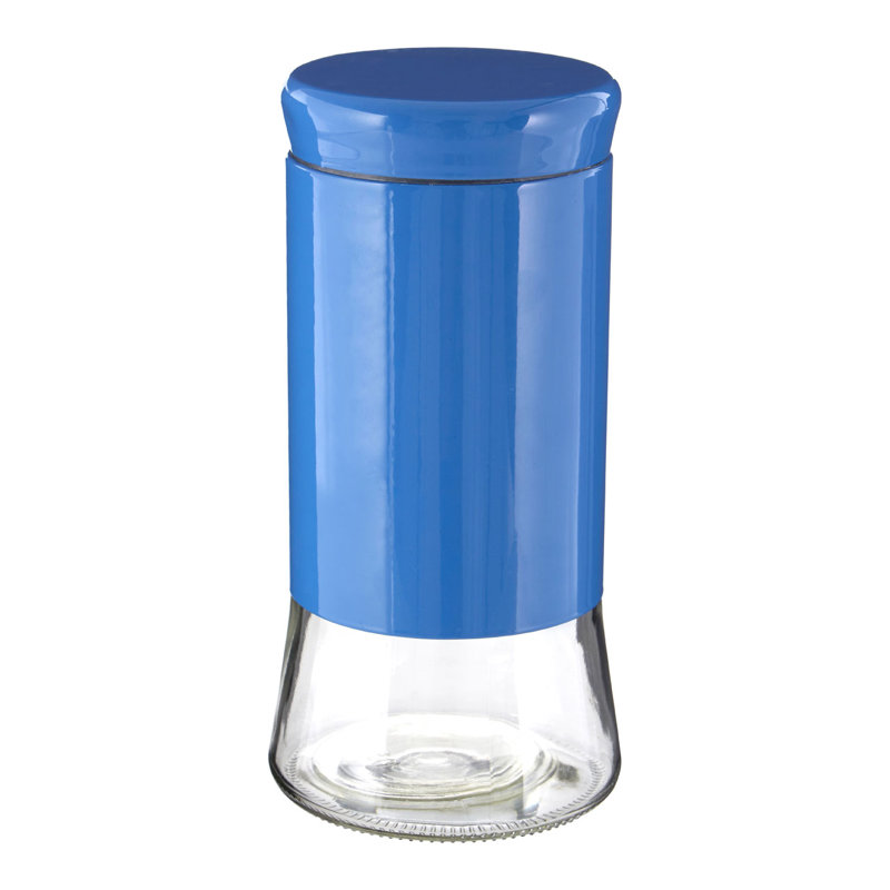 Metal Jar, Blue
