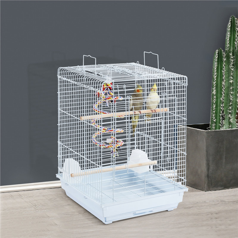 Cage à oiseaux 22,8 po, Blanc