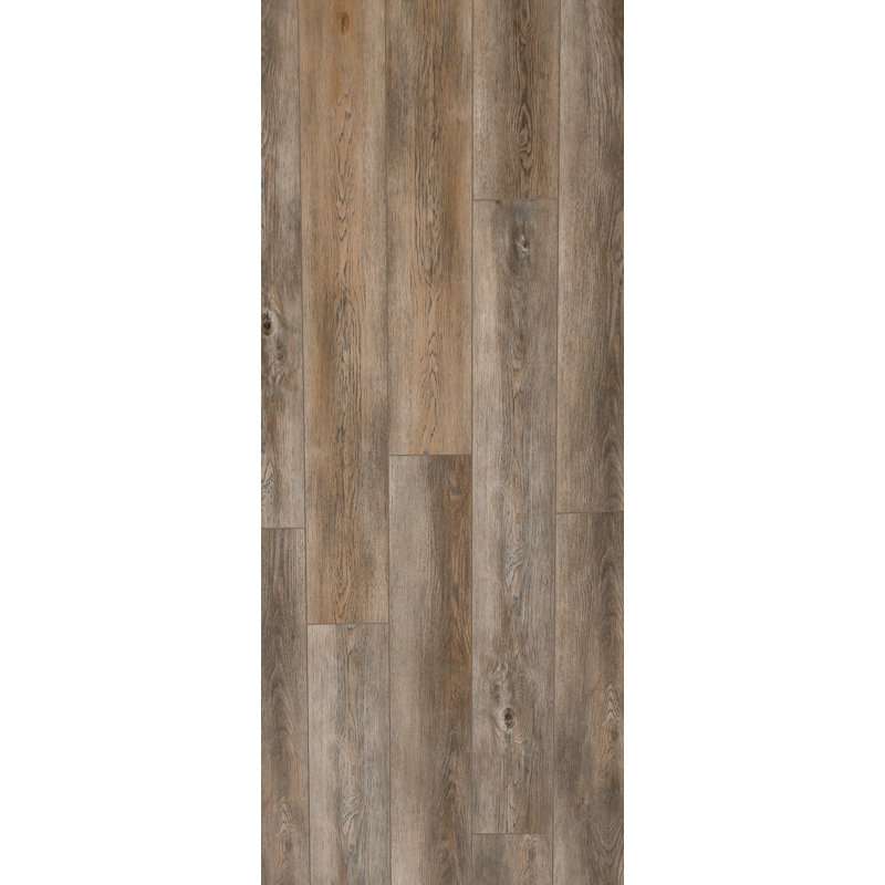 Planche de vinyle de luxe 7 po x 48 po x 0,2 mm