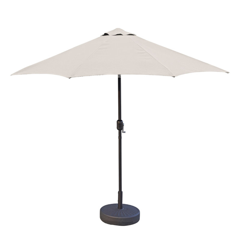 Parasol avec auvent de remplacement Covers & All Sunbrella, Blanc