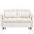 52" Modern Velvet Sofa Bed - 3-In-1 Convertible with Pillows & Side Pockets-1961656627