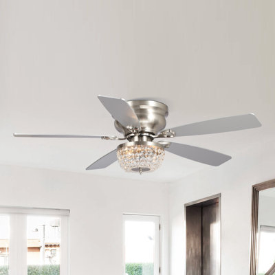 Ventilateur de plafond 48 pales 48 po avec télécommande et ensemble d'éclairage inclus Capitol