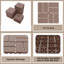 44 pièces de tuiles de terrasse emboîtables 12,1 po x 12,1 po, facile à installer, résistantes aux intempéries et nécessitant peu d'entretien pour le porche, la piscine, le balcon, la cour et l'intérieur-122947339
