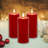 Battery Operated 3D Wick Pillar Candles - 3 Count-1888674253