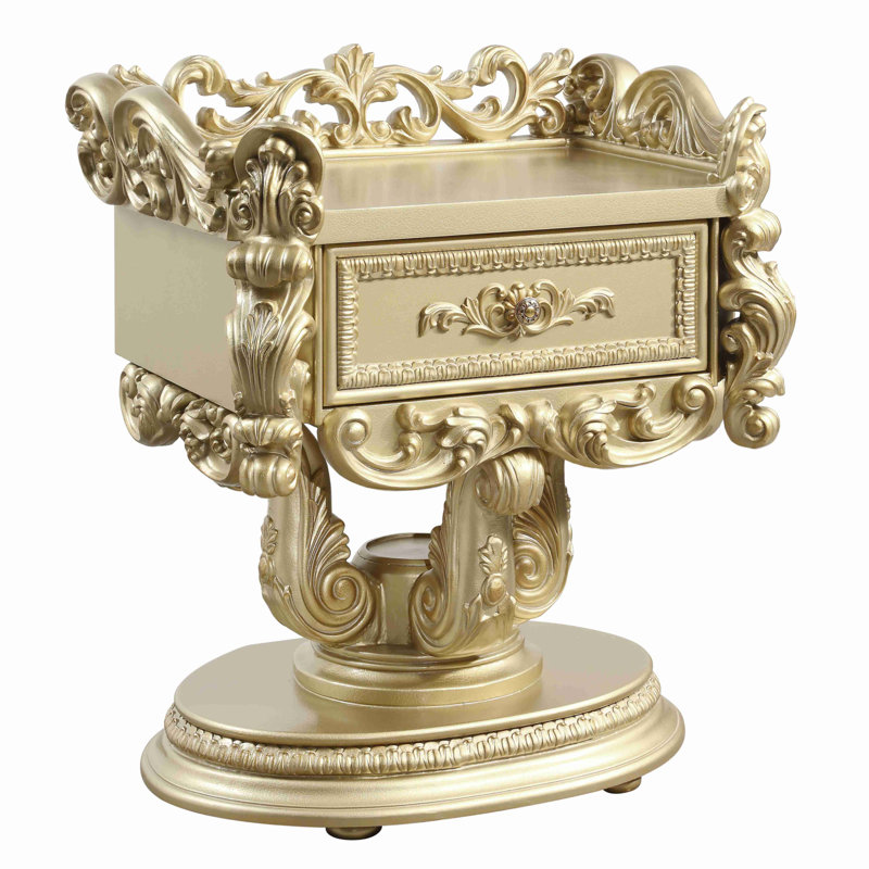Bernadette NIGHTSTAND finition dorée