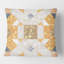 Coussin décoratif géométrique à motif rétro Mid-Century-696701829