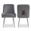 Tufted Velvet Upholstered Upholstered Back Side Chair-1661337933-1661337939